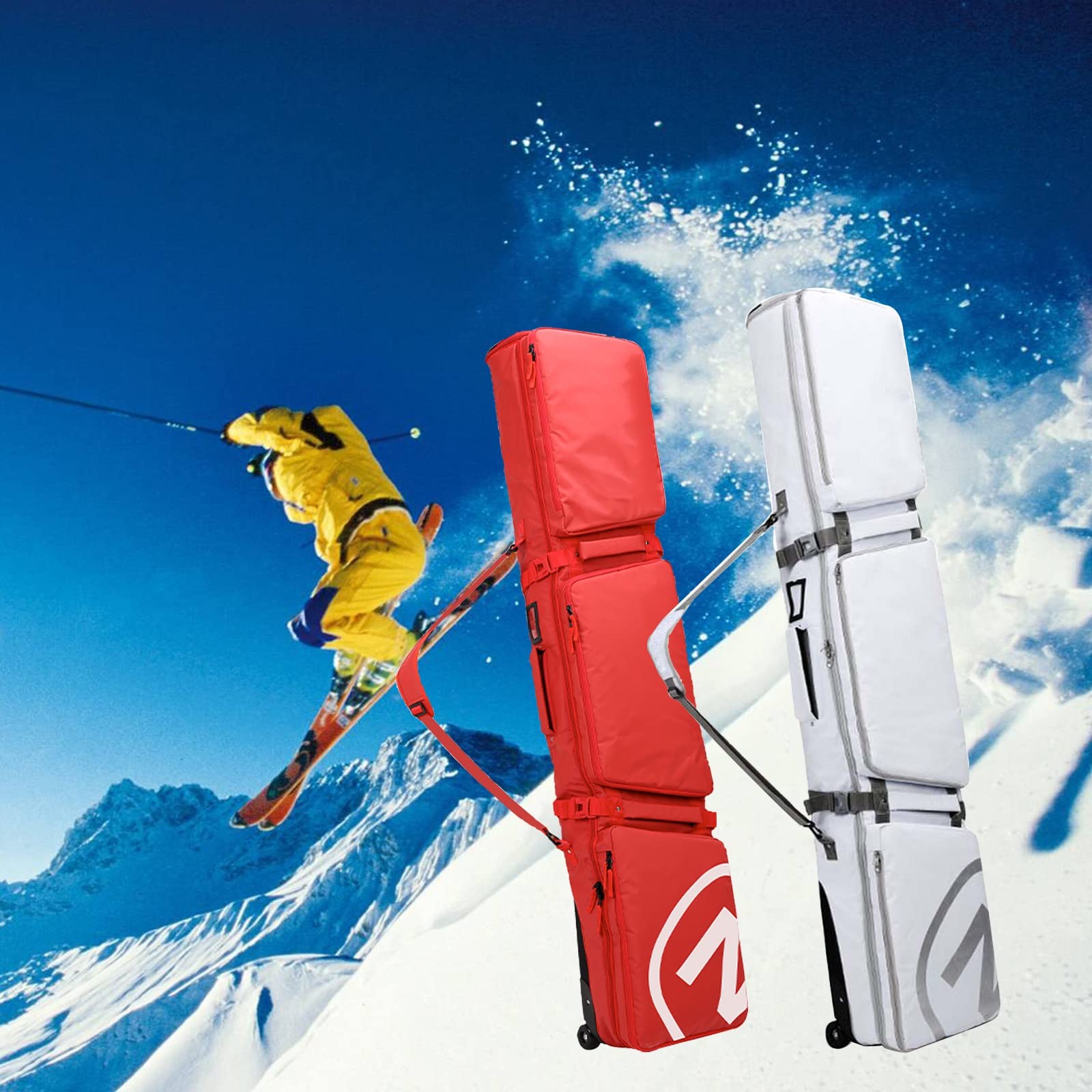 Amazon.co.jp: ボードケース キャスター付き スノボケース キャスター